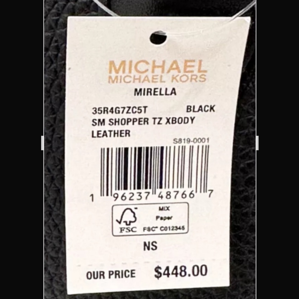 Michael Kors Black Crossbody Handbag - Picture 7 of 7